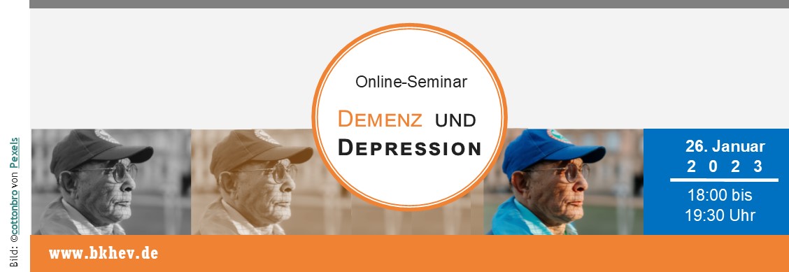 Online-Seminar Demenz und Depression